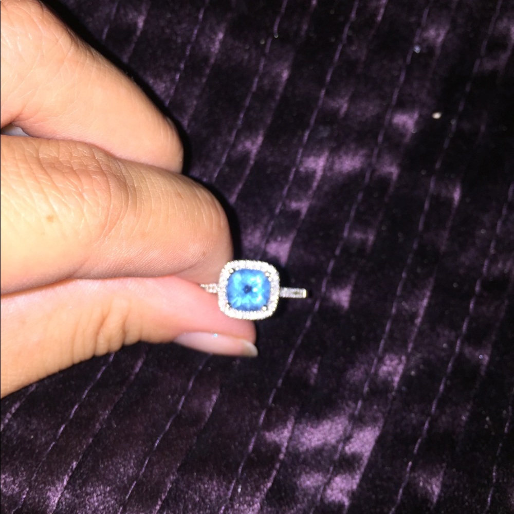 Size 8 turquoise birthstone ring!